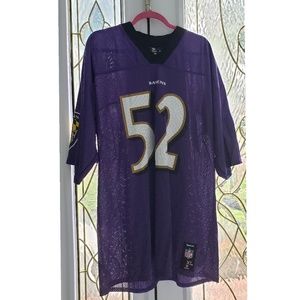 Men's Baltimore Ravens Ray Lewis #52 Jersey XL